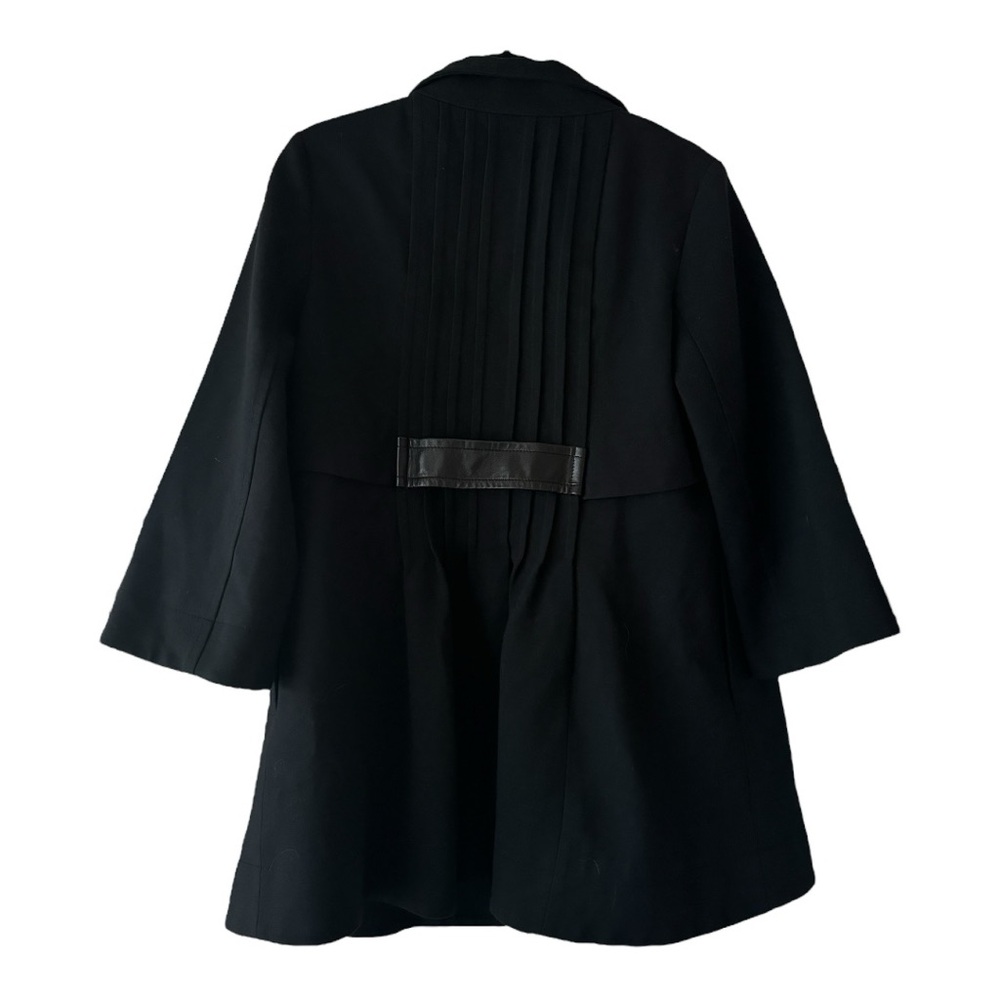 Theory Black Coat L - Picture 2 of 8